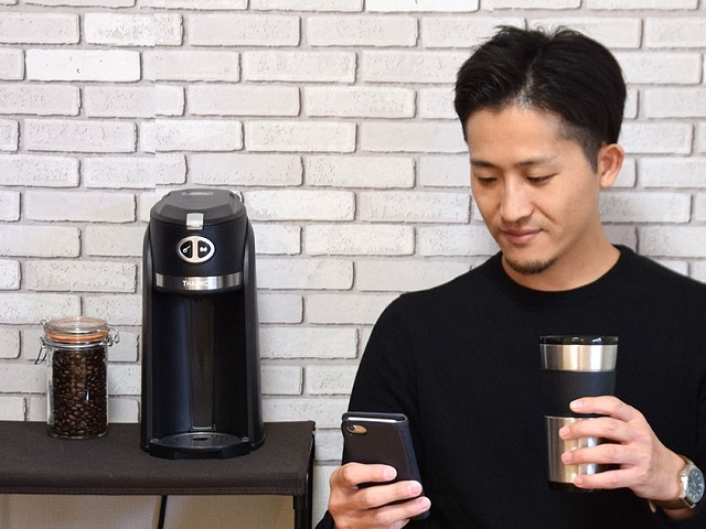 豆から挽ける「ひとり用」のコーヒーメーカー「俺のバリスタ」 | DANRO